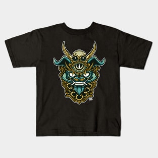 rabbit warrior illustration Kids T-Shirt